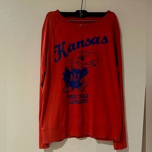 Kansas Jayhawk long sleeve Tee